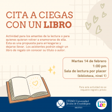 cita a ciegas con un libro