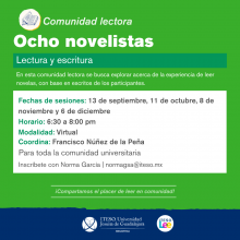 ocho novelistas