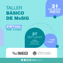 Taller básico MxSIG (virtual)