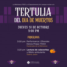 Tertulia del Día de Muertos
