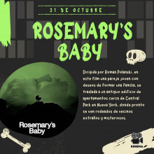Kinema. Ciclo Spooky: cine de terror - Rosemary´s baby (1968)